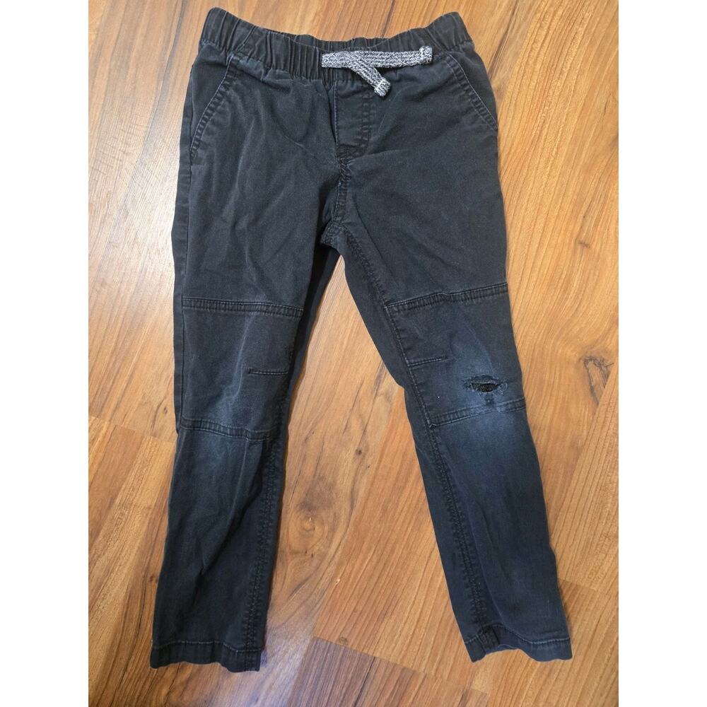 Cat & Jack Jogger Pants Boys Size 5t Distressed Gray